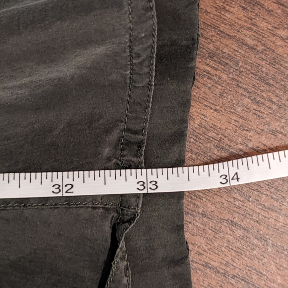 Forest Green 100% silk skirt - Picture 8 of 8